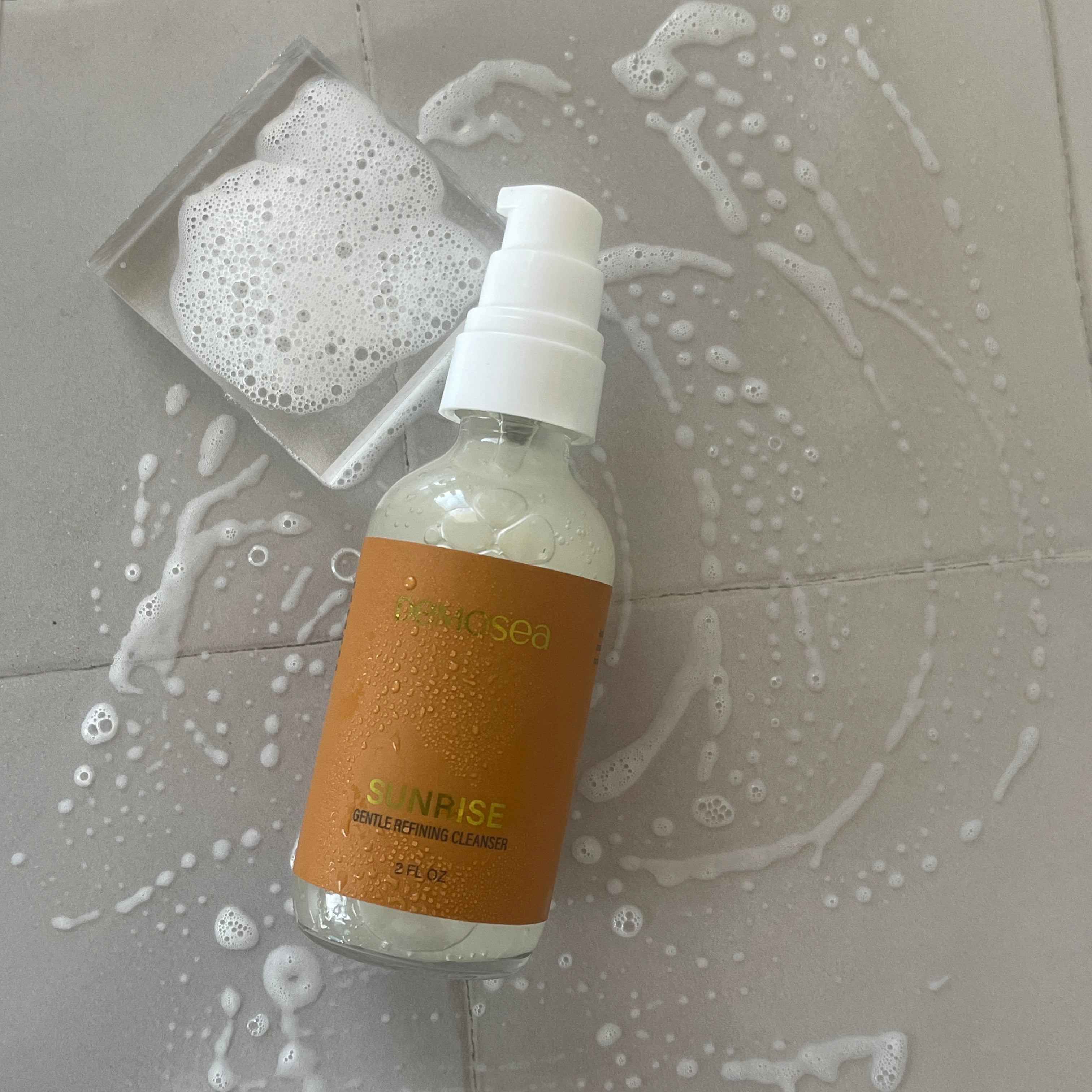 STEP 1: {SUNRISE FACE CLEANSER} A GENTLE CLEANSER FOR SENSITIVE AND DRY SKIN