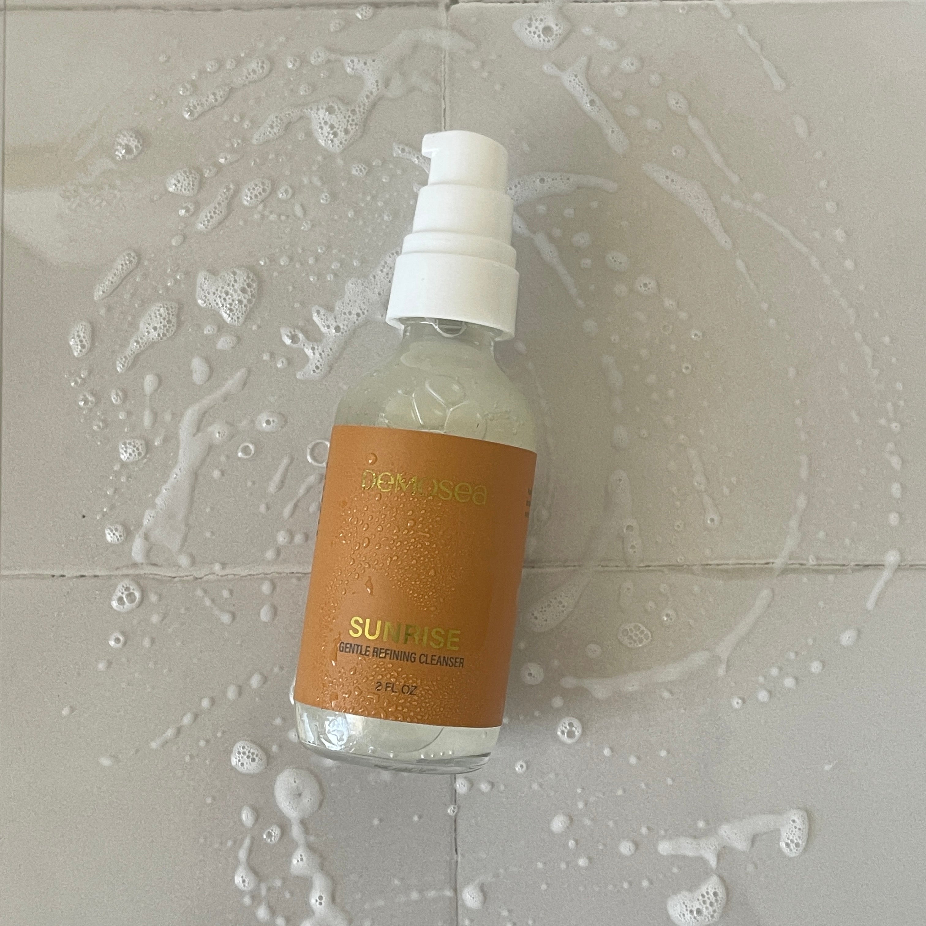 STEP 1: {SUNRISE FACE CLEANSER} A GENTLE CLEANSER FOR SENSITIVE AND DRY SKIN